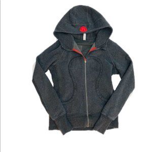 lululemon muladhara chakra scuba hoodie charcoal